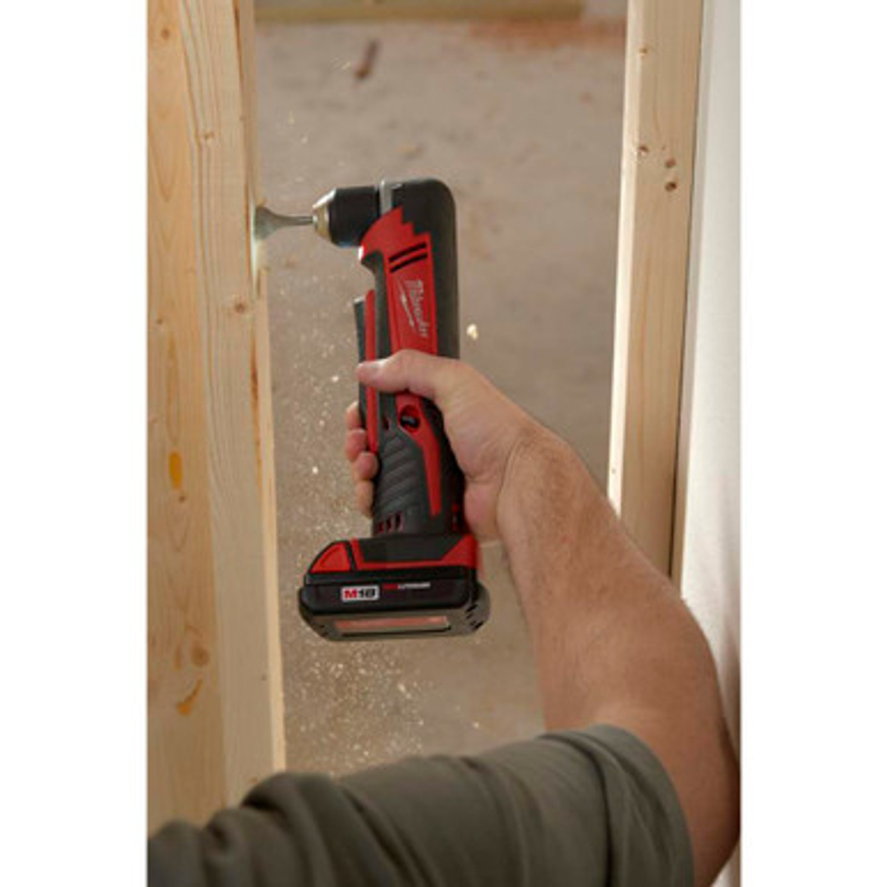 Milwaukee 28v right angle drill clearance