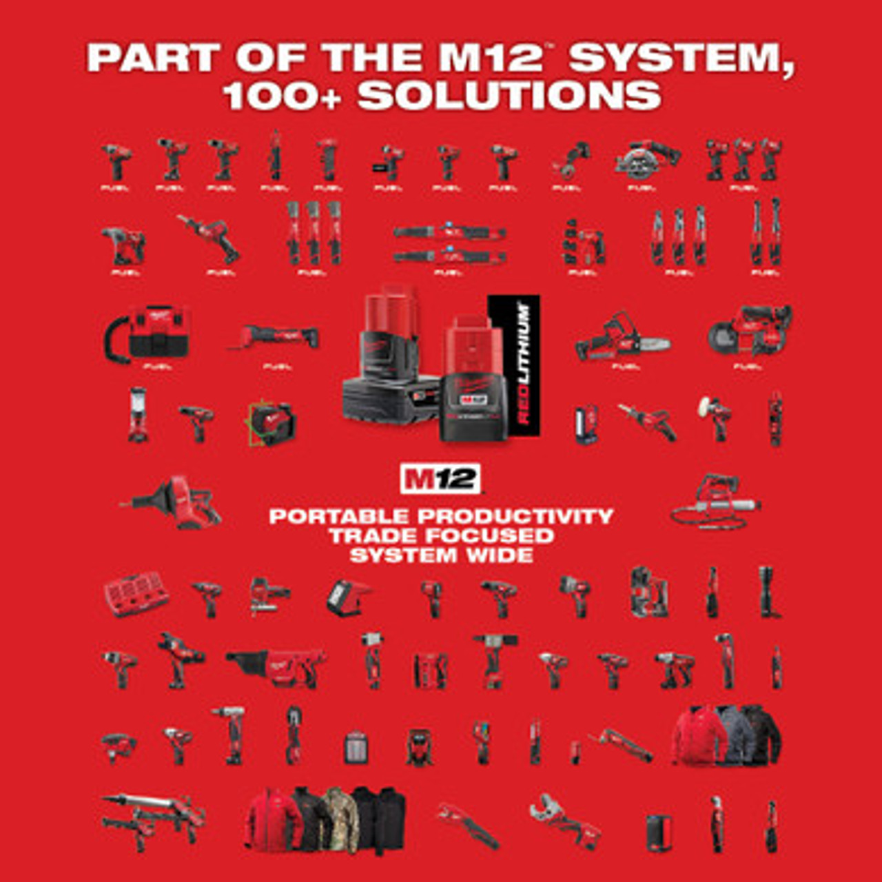 Milwaukee 2520 21XC M12 FUEL HACKZALL Reciprocating Saw Kit Federated Tool Supply