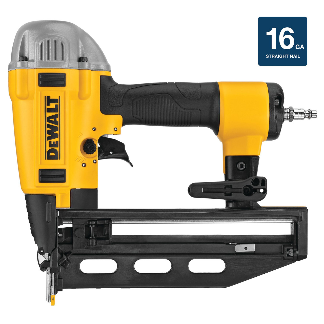 DEWALT DWFP71917 16 Gauge Precision Point Finish Nailer 2-1/2