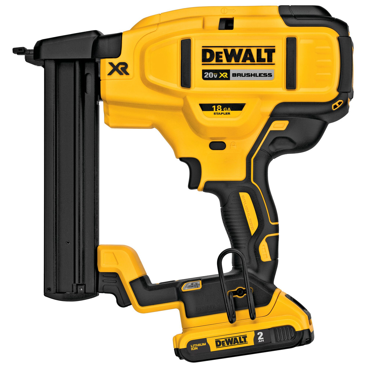 DEWALT DCN681D1 20V MAX* XR® 18 Ga Cordless Narrow Crown Stapler