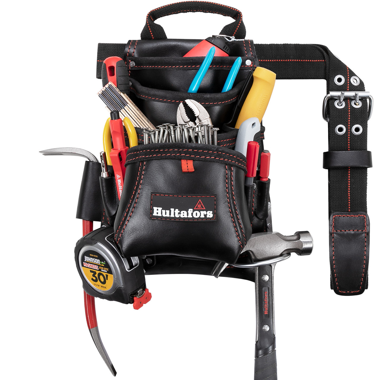 Kuny's Leather HT5433 Carpenter'S Leather Nail And Tool Bag Federated Tool Supply