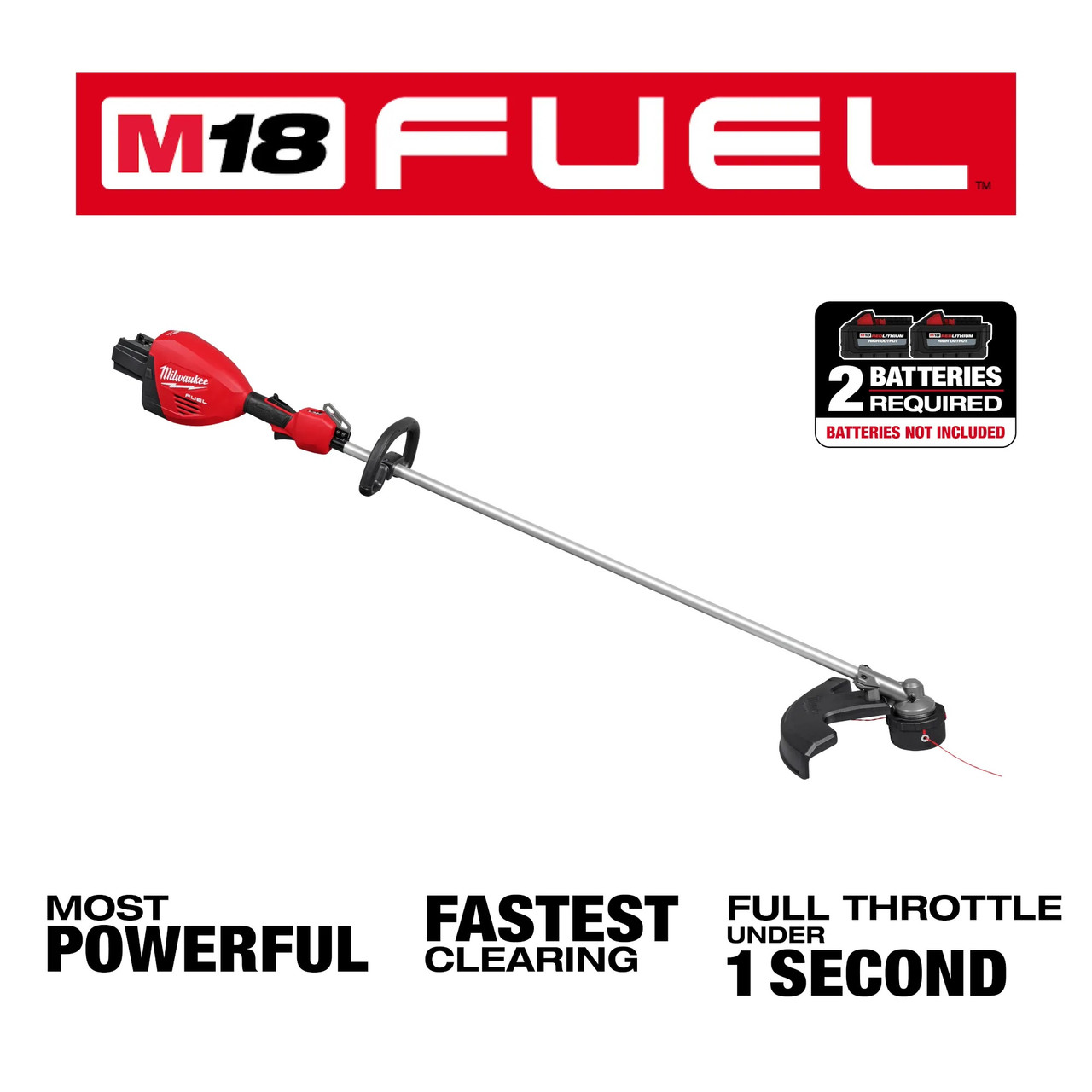 Milwaukee 3006-20 M18 FUEL 17 Dual Battery String Trimmer (TOOL