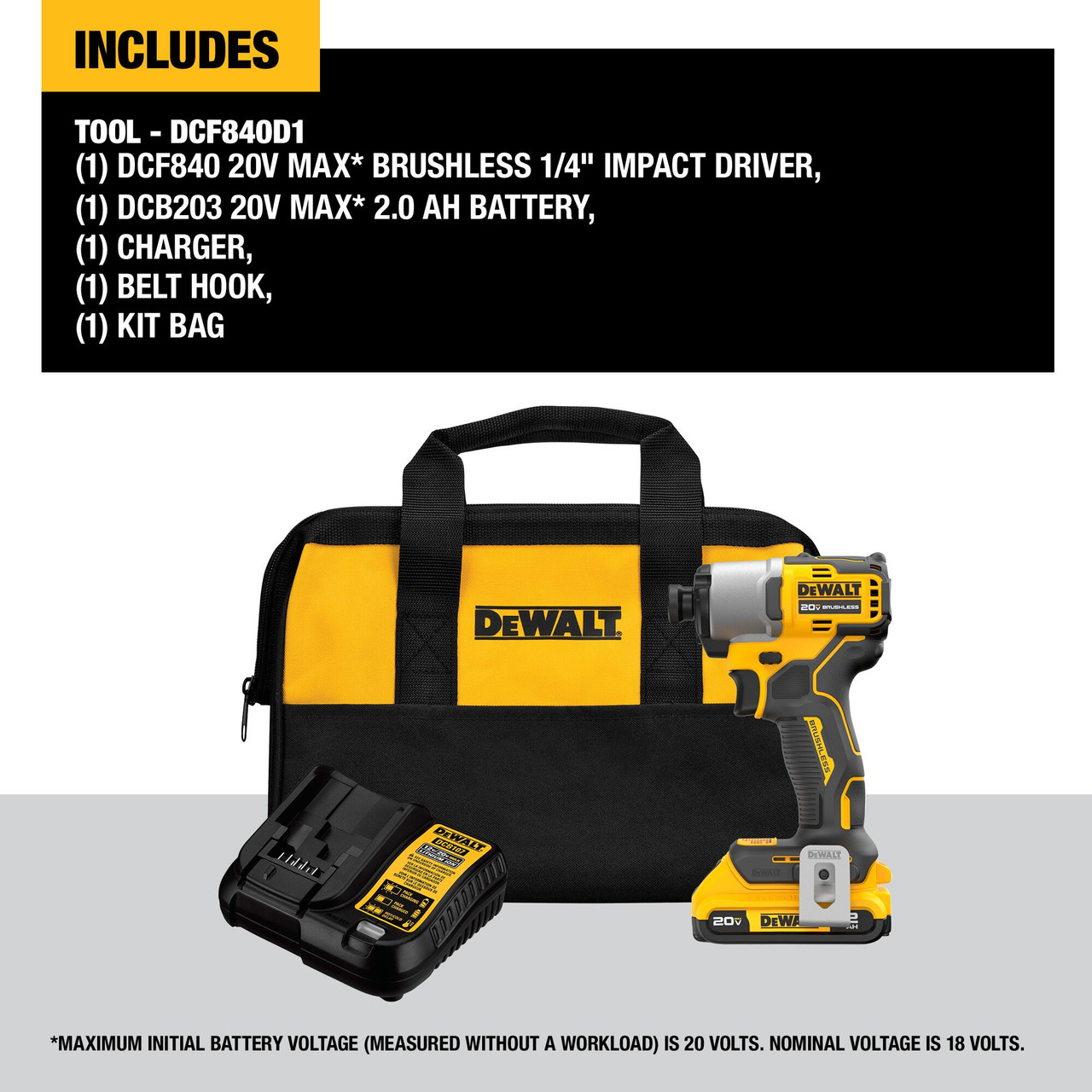 Home Depot Dewalt Cordless Impact Drill Set DEWALT 20V MAX XR