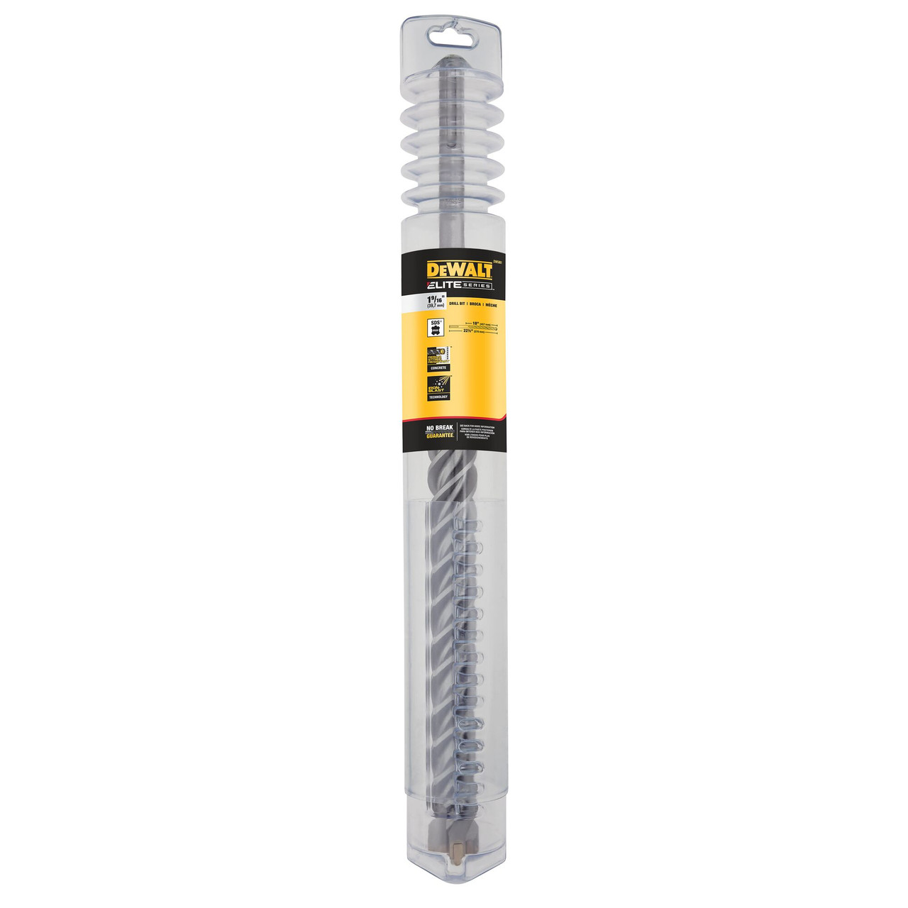 DeWalt DW5861 SDS-Max Bohrhammer-Bohrer – 1-9/16 Zoll (40 Mm) X 22-1/2 Zoll (572 Mm) | Für Hartmaterialien