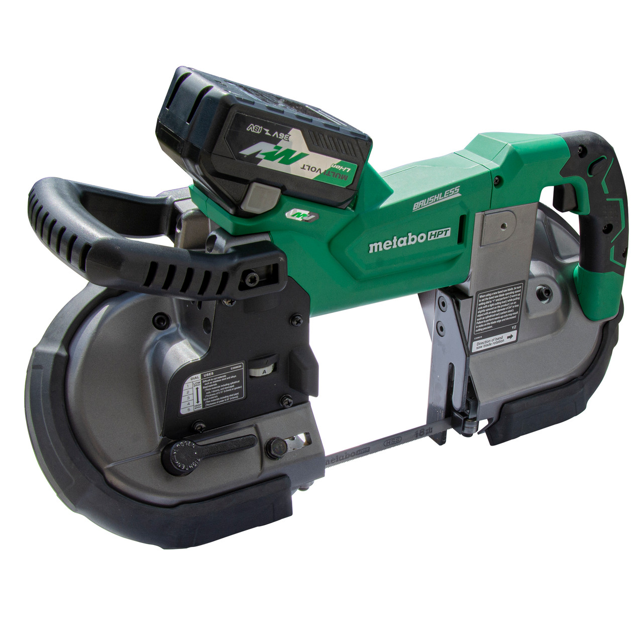 Metabo HPT CB3612DA - 36V MultiVolt Deep Cut Band Saw
