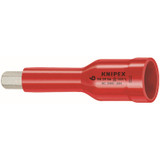 Knipex 984908 - 3'' Socket Wrench-1,000V Insulated-1/2" Drive