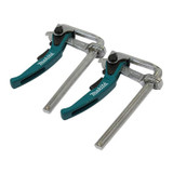 Makita 199826-6 quick-release ratcheting guide rail clamps two pack for Makita guide rails