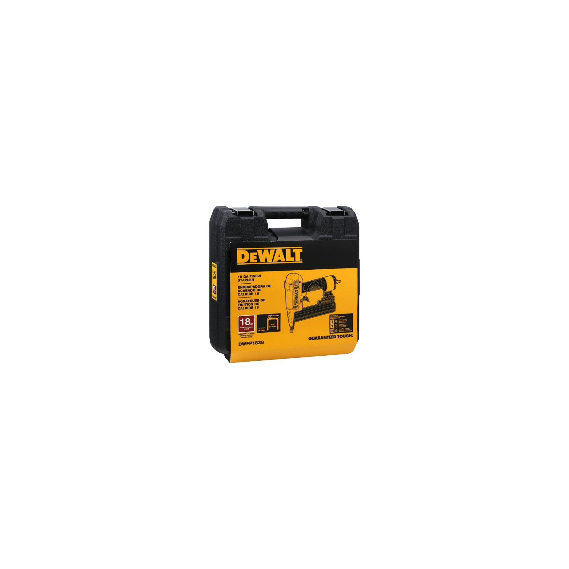 Dewalt DWEHF1838K 18GA, 7/32″ NARROW CROWN FLOORING STAPLER | Adam's Tarp & Tool Ltd
