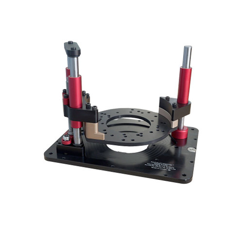 JessEm Rout-R-Lift Prestige 02322 for plunge-based routers, angled white-background product image