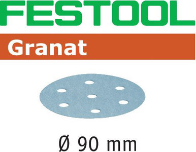 Festool Grit Abrasives STF D90/6 P220 GR/100 Granat