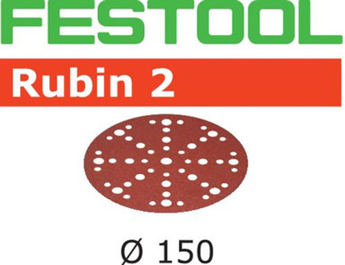 Festool Grit Abrasives STF D150/48 P40 RU2/10 Rubin 2