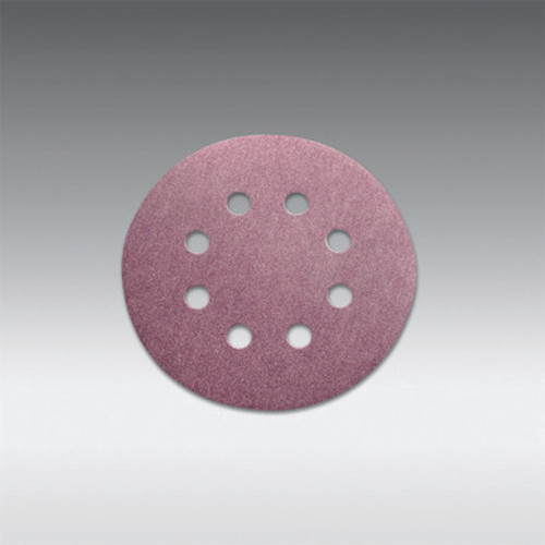 Sia Abrasives - 5", 8 hole Velcro Sanding Disc 120 Grit 10Pcs/Pack