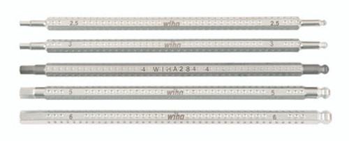 Wiha 28476 - Drive-Loc VI Hex Blade 5 Pc Set