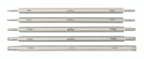 Wiha 28477 - Drive-Loc VI Security Torx Blade Set