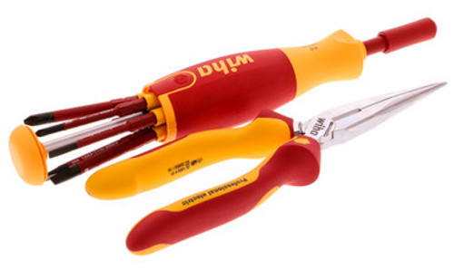 Wiha 32865 - Insulated SlimLine Blades & Pliers Set