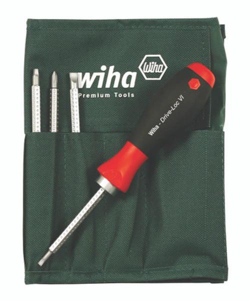 Wiha 28194 - Drive-Loc VI Combo Blade 5 Pc. Set