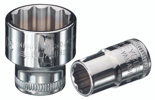Wiha 33710 - 3/8" Drive Socket, 12 Point, 5/16"