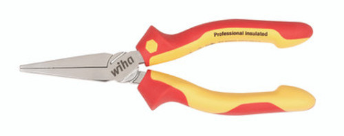 Wiha 32810 - Insulated Long Flat Nose Pliers 6.3''