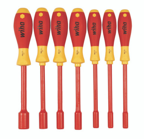 Wiha 32293 - Insulated Metric Nut Driver 7 Pc. Set