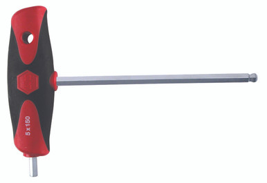 Wiha 54062 - Soft Grip Dual Drive Hex T-handle 6.0mm