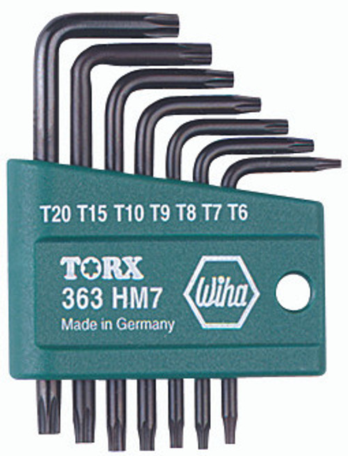 Wiha 36392 - Torx L-Key Short Arm 7 Pc. Set