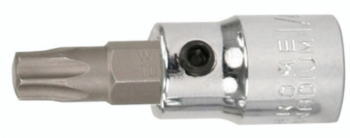 Wiha 76332 - Security Torx Bit Socket 1/4 SqDr T10s
