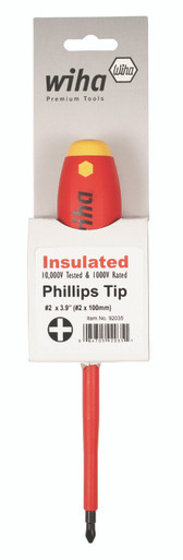 Wiha 92035 - Insulated Phillips Screwdriver 2 x 100mm