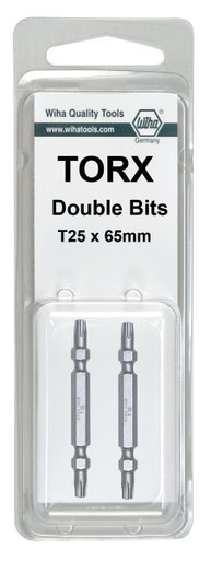 Wiha 74464 - Torx Double End Bit T10 x 65mm 2Pk