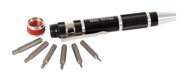 Wiha 75983 - MicroBit Pocket Clip Set Hex 7Pc