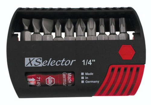 Wiha 79443 - Slotted Phillips Torx XSelector Bit Set