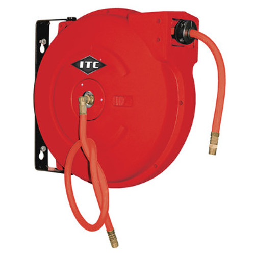 ITC 028281 - (IAW3850) 3/8" x 50' Retractable Air Hose Reel - Polypropylene