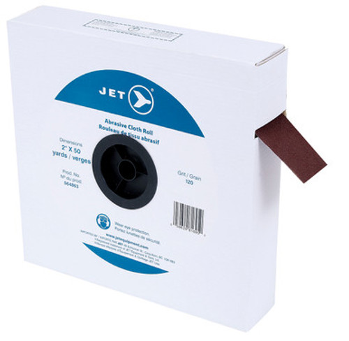 Jet 564865 - 2" x 50 Yards A180 Abrasive Cloth Roll
