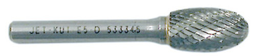 Jet 534068 - (E3-DC) 3/8" JET-KUT GP Oval Shape Carbide Bur