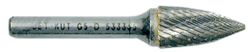 Jet 533365 - (G5-D) 1/2" JET-KUT Tree Shape Bur (Pointed End)