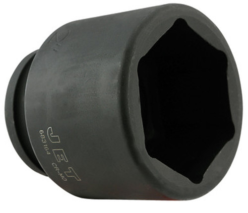 Jet 683172 - 3/4" DR x 2-1/4" Regular Impact Socket - 6 Point