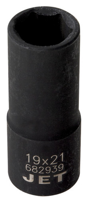 Jet 682939 - 1/2" DR x 19mm x 21mm Impact Flip Socket - 6 Point