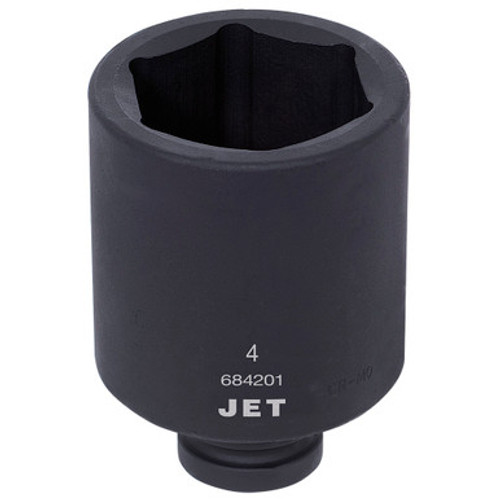 Jet 684201 - 1" DR x 4" Deep Impact Socket - 6 Point