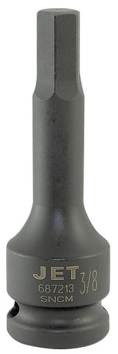 Jet 687213 - 1/2" DR x 3/8" Impact Hex Bit Socket