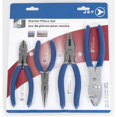 Jet 730311 - (JPS-4N) 4 PC Starter Pliers Set