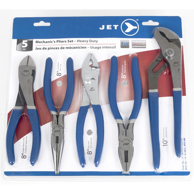 Jet 730341 - (JPS-5M) 5 PC Mechanic’s Pliers Set