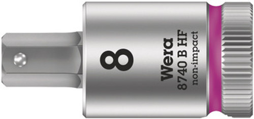 Wera 05003091001 - 8740 B Hf Hex-Plus Sw 5/16" X 38,5 Mm Zyklop Bit Socket With 3/8" Drive Holding Function