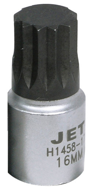 Jet H1458-17 - 3/8" Drive Triple Square Drive Socket (16mm)