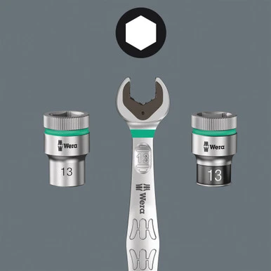 Wera 05003621001 - 8790 Hmc Zyklop Sw 9/16" Socket