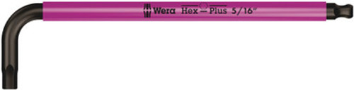 Wera 05022632001 - 950 Spkl Hex-Plus Sw 1/8" Bright Pink Long Arm Hex Key