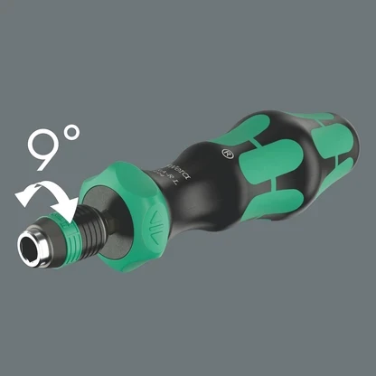 Wera 05041494001 - 816 Ra Hand-Held Bit Holder With Ratchet Func.