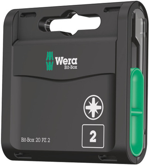 Wera 05057760001 - Bit-Box 20 Pz-855/1 Pz 20 X Pz 2X25;