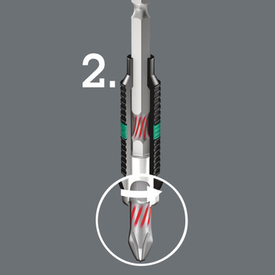 Wera 05057117001 - Bit-Check 10 Bitorsion 2 Bits-Assortment