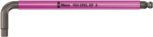 Wera 05022200001 - 950 Spkl Hex-Plus Hf Sw 3,0 Leuchtpink L-Key With Holding Function