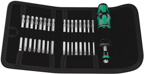 Wera 05059293001 - Kraftform Kompakt 60 Torq 1.2 - 3.0 Nm Bits Assortment