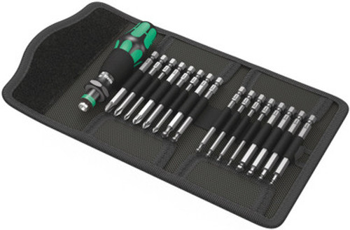 Wera 05059294001 - Kraftform Kompakt 60 Ball End Bits Assortment With Ball End Bits